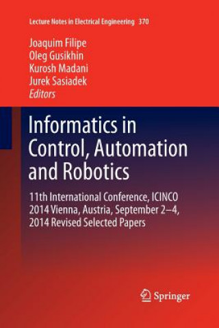 Carte Informatics in Control, Automation and Robotics Joaquim Filipe