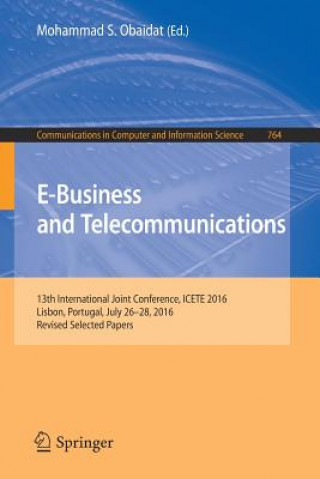 Buch E-Business and Telecommunications Mohammad S. Obaidat