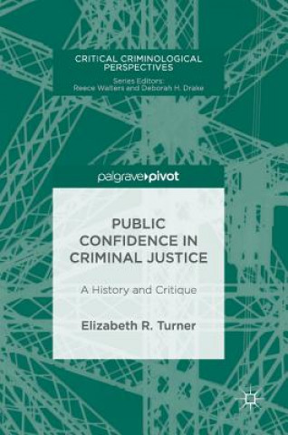 Knjiga Public Confidence in Criminal Justice Elizabeth R. Turner