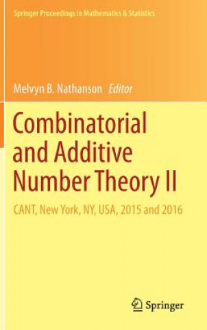 Könyv Combinatorial and Additive Number Theory II Melvyn Nathanson