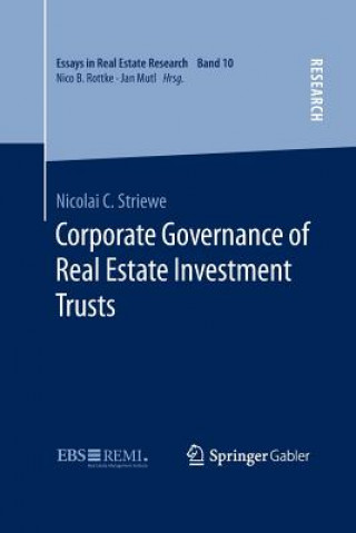 Knjiga Corporate Governance of Real Estate Investment Trusts Nicolai C. Striewe