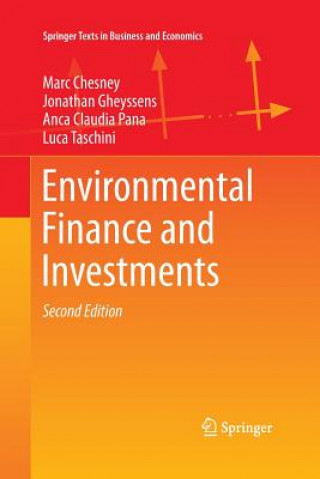 Kniha Environmental Finance and Investments Marc Chesney