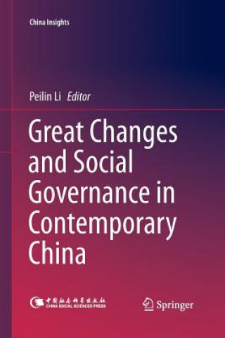 Livre Great Changes and Social Governance in Contemporary China Peilin Li