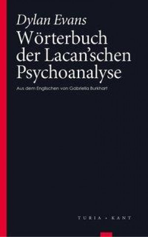 Carte Wörterbuch der Lacan'schen Psychoanalyse Dylan Evans