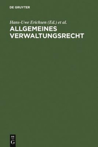 Book Allgemeines Verwaltungsrecht Hans-Uwe Erichsen