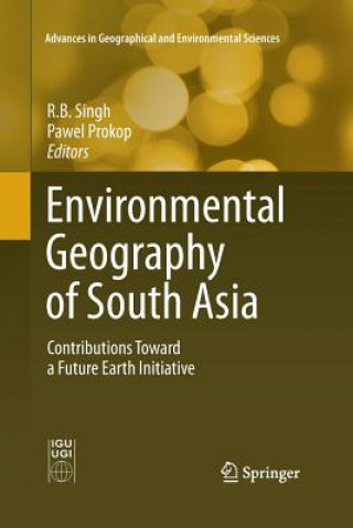 Carte Environmental Geography of South Asia Pawel Prokop