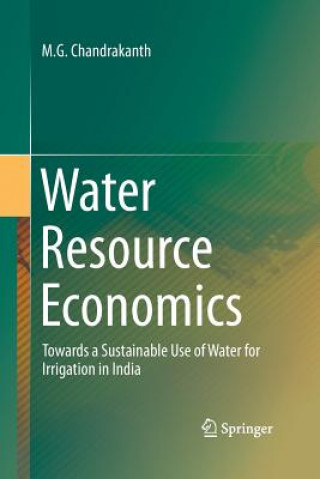 Kniha Water Resource Economics M. G. Chandrakanth