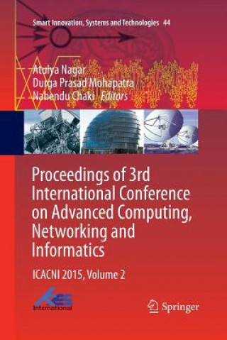 Kniha Proceedings of 3rd International Conference on Advanced Computing, Networking and Informatics Nabendu Chaki