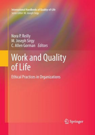 Kniha Work and Quality of Life C. Allen Gorman