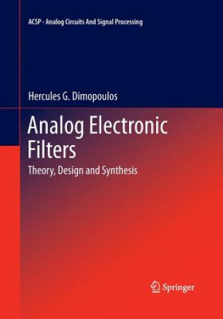 Knjiga Analog Electronic Filters Hercules G. Dimopoulos