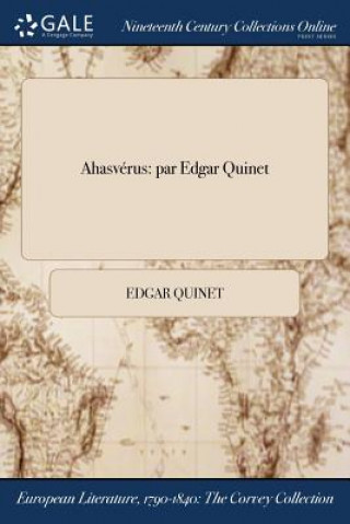 Könyv Ahasverus EDGAR QUINET