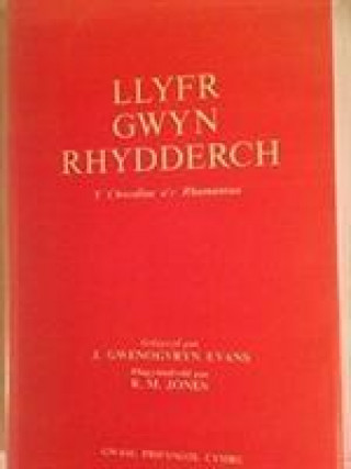 Book Llyfr Gwyn Rhydderch 
