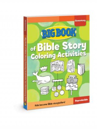 Książka Big Book of Bible Story Coloring Activities for Elementary Kids David C. Cook