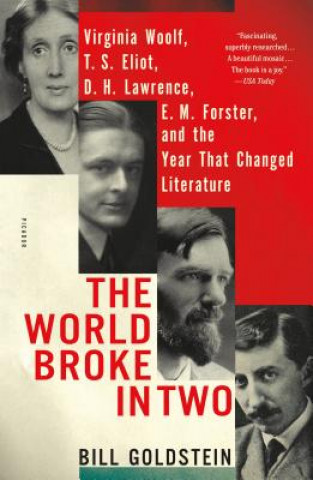 Carte The World Broke in Two: Virginia Woolf, T. S. Eliot, D. H. Lawrence, E. M. Forster, and the Year That Changed Literature Bill Goldstein