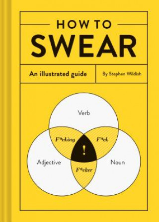 Könyv How to Swear: An Illustrated Guide (Dictionary for Swear Words, Funny Gift, Book about Cursing) Stephen Wildish