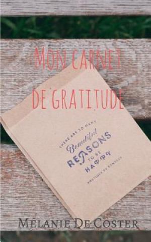 Carte Carnet de gratitude Mélanie de Coster