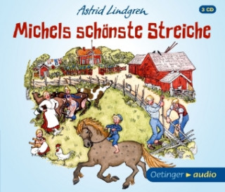 Audio Michels schönste Streiche (3 CD) Astrid Lindgren