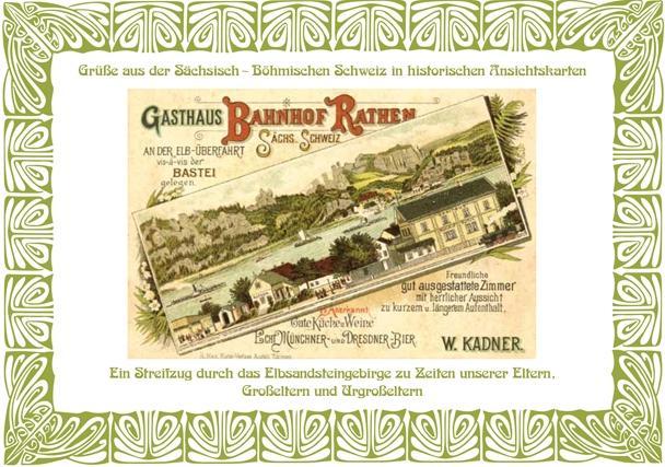 Kniha Grüße aus der Sächsisch-Böhmischen Schweiz in historischen Ansichtskarten Michael Schmidt