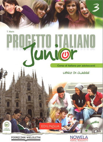 Kniha Progetto Italiano Junior 3 Podrecznik + CD T. Marin