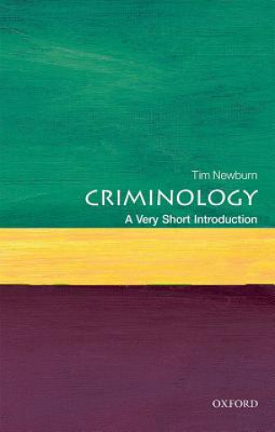Kniha Criminology: A Very Short Introduction Newburn