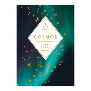 Carte Cosmos Hardcover Book of Sticky Notes Galison