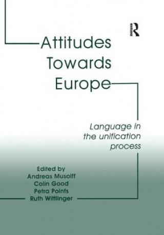 Book Attitudes Towards Europe MUSOLFF