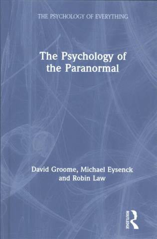 Kniha Psychology of the Paranormal GROOME