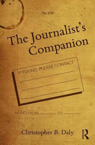 Kniha Journalist's Companion DALY