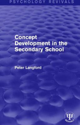 Kniha Concept Development in the Secondary School LANGFORD
