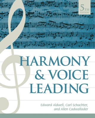 Könyv Harmony and Voice Leading ALDWELL SCHACHTER CA