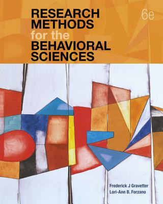Knjiga Research Methods for the Behavioral Sciences GRAVETTER FORZANO