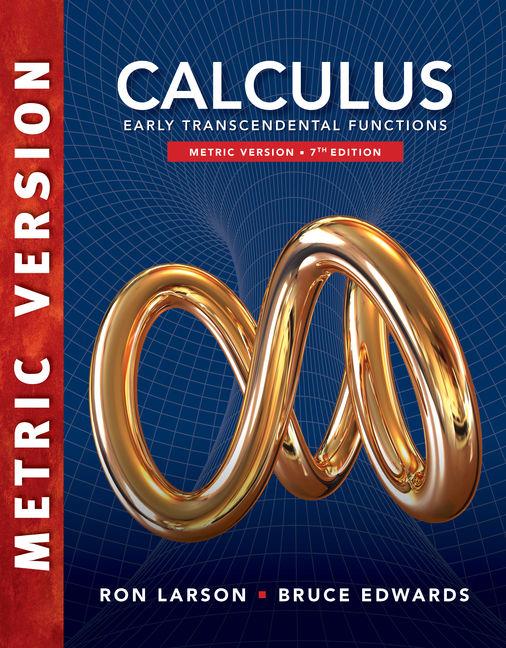 Kniha Calculus: Early Transcendental Functions, International Metric Edition LARSON