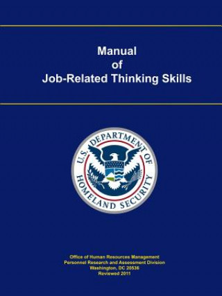 Kniha Manual of Job-Related Thinking Skills DEPARTMENT OF HOMELA