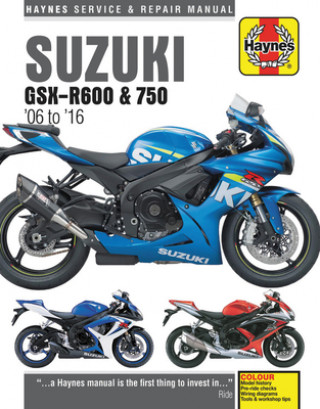 Kniha Suzuki GSX-R600 & 750 (06 - 16) Matthew Coombs
