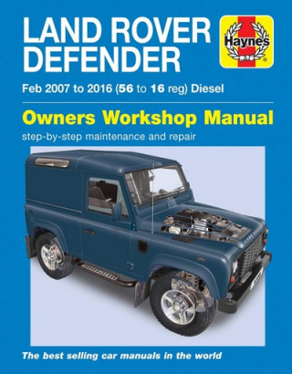 Książka Land Rover Defender Diesel (Feb '07-'16) 56 - 16 Peter Gill