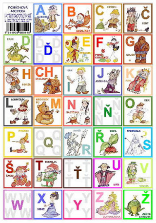 Game/Toy Pexeso Pohádková abeceda neuvedený autor