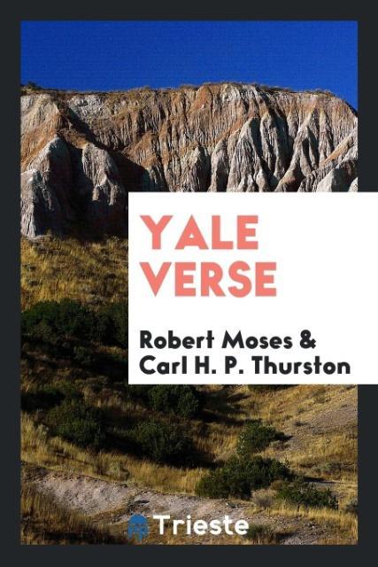 Könyv Yale Verse Robert Moses