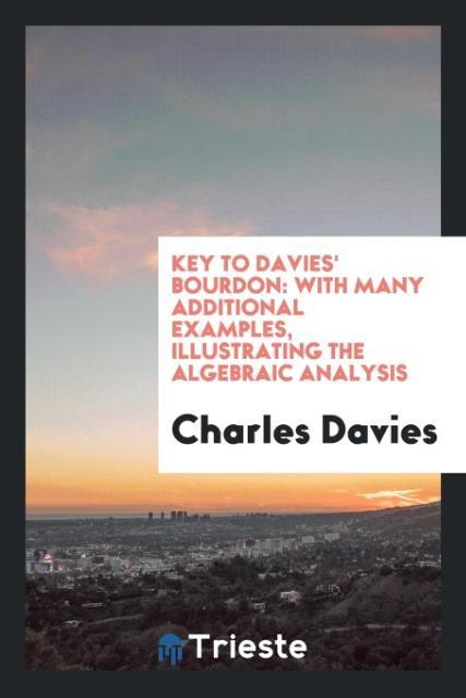Carte Key to Davies' Bourdon Charles Davies