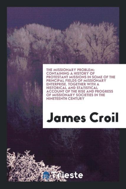 Książka Missionary Problem James Croil