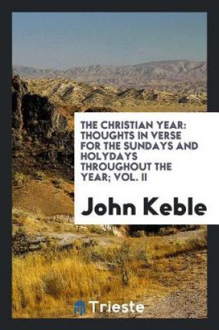 Knjiga Christian Year John Keble