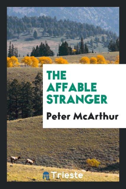 Könyv Affable Stranger Peter Mcarthur