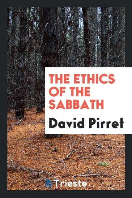 Carte Ethics of the Sabbath David Pirret