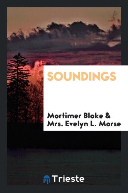 Carte Soundings Mortimer Blake