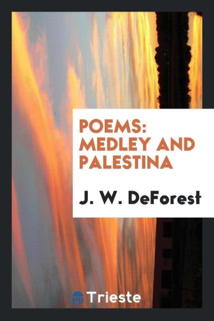Buch Poems J. W. Deforest