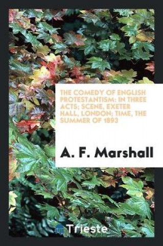 Könyv Comedy of English Protestantism A F Marshall