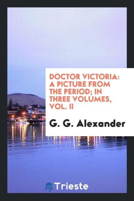 Buch Doctor Victoria G. G. Alexander