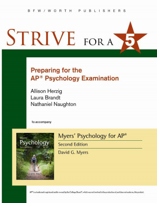 Kniha Strive for 5: Preparing for the AP Psychology Examination David G. Myers