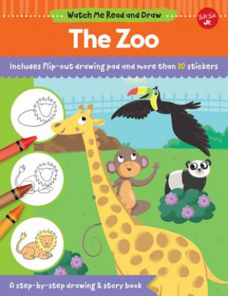 Carte Watch Me Read and Draw: The Zoo Walter Foster Creative Team