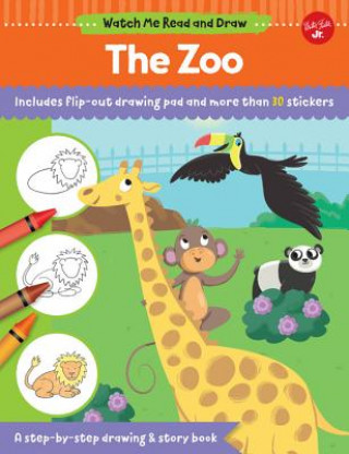 Knjiga Watch Me Read and Draw: The Zoo Walter Foster Creative Team