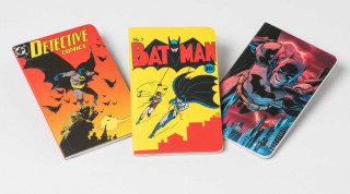 Naptár/Határidőnapló DC Comics: Batman Through the Ages Pocket Notebook Collection. Set of 3 Insight Editions